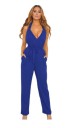Damejumpsuit med bælte -J551 2