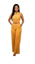 Damejumpsuit med bælte -J551 7