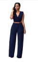 Damejumpsuit med bælte -J551 13