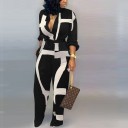 Damejumpsuit med bindebånd i taljen A1992 1