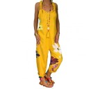 Damejumpsuit med blomster 5