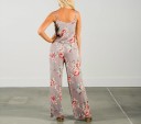 Damejumpsuit med blomstermønster J1834 11