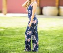 Damejumpsuit med blomstermønster J1834 12