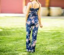 Damejumpsuit med blomstermønster J1834 13