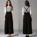 Damejumpsuit med brede ben 2