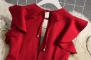 Damejumpsuit med dyb halsudskæring B832 1