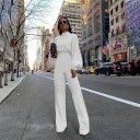 Damejumpsuit med pufærmer A2159 5
