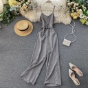 Damejumpsuit med snøredetaljer A2920 4