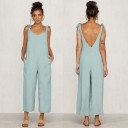 Damejumpsuit med stropper A1990 3