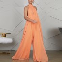 Damejumpsuit med synlig ryg B822 1