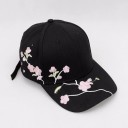 Damekasket med blomster A2536 4