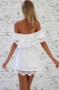 Damekjole med blonder A2804 2