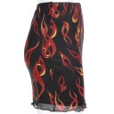 Damekjole med flammer 5