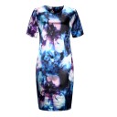 Damekjole med print A1268 4