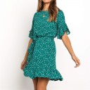 Damekjole med print A1269 2