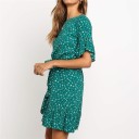 Damekjole med print A1269 3