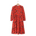 Damekjole med print A1270 1