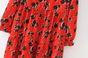 Damekjole med print A1270 4