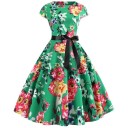 Damekjole med print A741 2