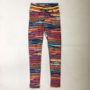 Dameleggings med 3D-strikket print 4