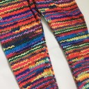 Dameleggings med 3D-strikket print 8