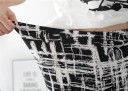 Dameleggings med gitter - Sort 4