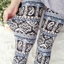 Dameleggings med mønster 1