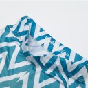 Damen 3D Leggings mit CIK CAK Muster 4
