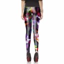 Damen 3D Leggings mit Dreiecken 2