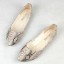 Damen-Ballerinas mit Schlangenmuster J1690 1