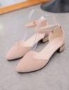 Damen-Ballerinas mit Schnalle A610 2