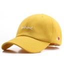 Damen Baseballcap mit gestickter Schreibschrift und Herzchen Baumwollkappe mit verstellbarem Riemen Kopfumfang 55 bis 60 cm 5