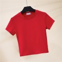 Damen-Basic-T-Shirt A315 6