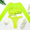 Damen-Bikini und Crop-Top P349 8