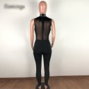 Damen-Bodycon-Overall mit Strasssteinen G191 3