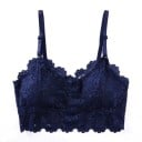 Damen Bralette-BH mit Blumen J2316 4