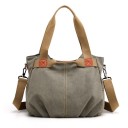 Damen-Canvas-Handtasche M1347 12