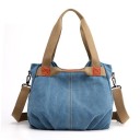 Damen-Canvas-Handtasche M1347 8