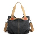 Damen-Canvas-Handtasche M1347 1