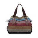 Damen-Canvas-Handtasche M1402 4