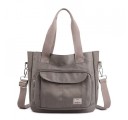 Damen-Canvas-Handtasche M1514 5