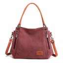 Damen-Canvas-Handtasche M891 4