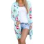 Damen-Cardigan mit Blumenmuster A1463 4