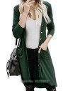 Damen-Cardigan mit Taschen und Knöpfen 7