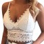 Damen-Crop-Top aus Spitze A1190 1