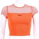 Damen-Crop-Top mit Aufdruck A1222 8