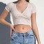 Damen-Crop-Top mit großem Ausschnitt B364 3