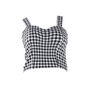 Damen-Crop-Top mit Muster 27