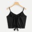 Damen-Crop-Top mit Schleife 1