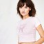 Damen-Crop-Top mit Schmetterling 5